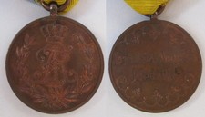 Sachsen Friedrich August Medaille Bronze am Band (155086)