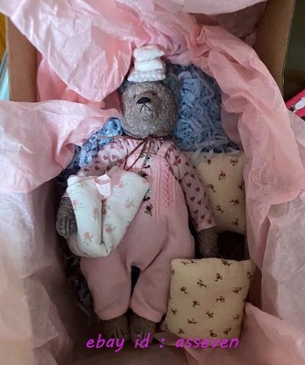 Handmade Russian Artist Bear Two Limited Edition Collectible Figure Model