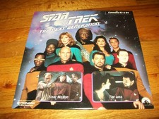 STAR TREK: THE NEXT GENERATION - FINAL MISSION/THE LOSS Laserdisc LD EXCELLENT 