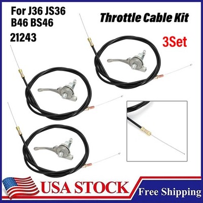 For Multiquip-Whiteman Throttle Cable Kit For J36 JS36 B46 BS46 trowel 21243 3X