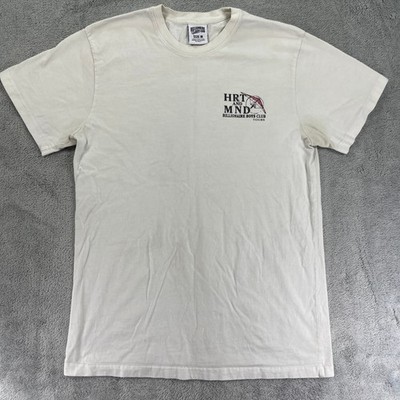 Billionaire Boys Club T-Shirt Mens M Off-White HRT AND MND Tours Graphic Tee Y2K