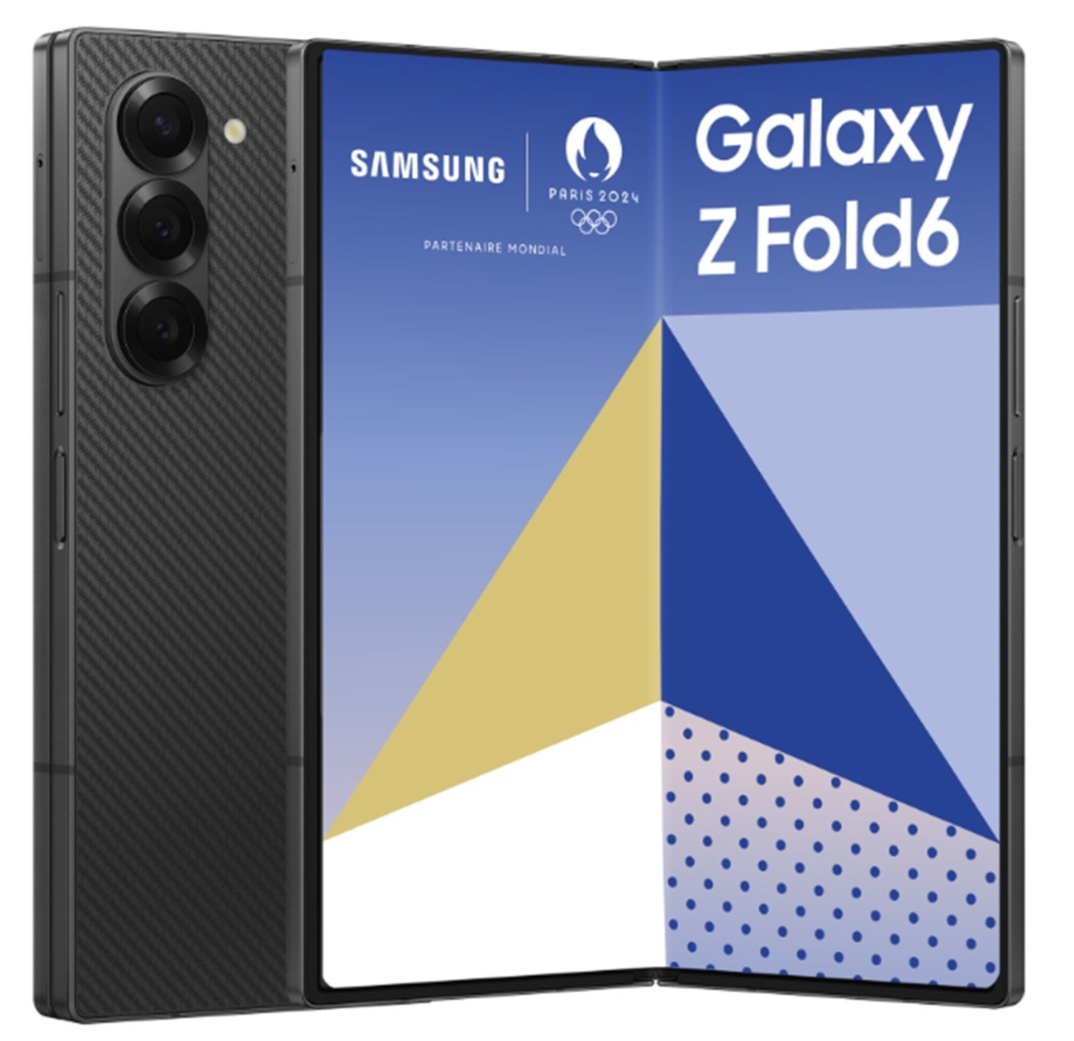 SAMSUNG Galaxy Z Fold6 256 Go Noir Reconditionné Très bon état