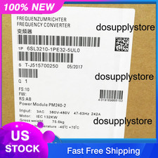 New Siemens 6SL3210-1PE32-5UL0 G120 POWER MODULE PM240-2 6SL3 210-1PE32-5UL0