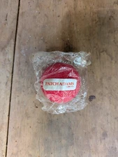 Vintage 1998 Blockbuster Patch Adams Movie Promotion Red Clown Nose