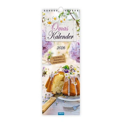 Trötsch Maxi-Streifenkalender Omas Kalender 2026 Trötsch Verlag GmbH & Co. KG