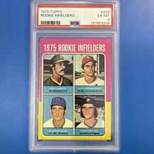 1975 Topps #623 Rookie Infielders Keith Hernandez/Phil Garner PSA 6 Cardinals