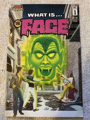 WHAT IS...THE FACE #1 Jerry De Fuccio Ace Comics 1986 VF