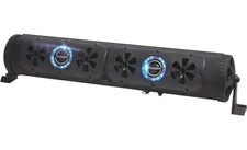 Bazooka 24" Powered 8-Speaker Bluetooth Sound Bar with LED Lighting BPB24-G2 