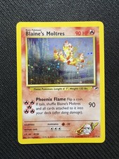 Pokemon Card TCG 2000 Pokemon Blaine's Moltres #1 Gym Heroes HOLO Near Mint  on eBay