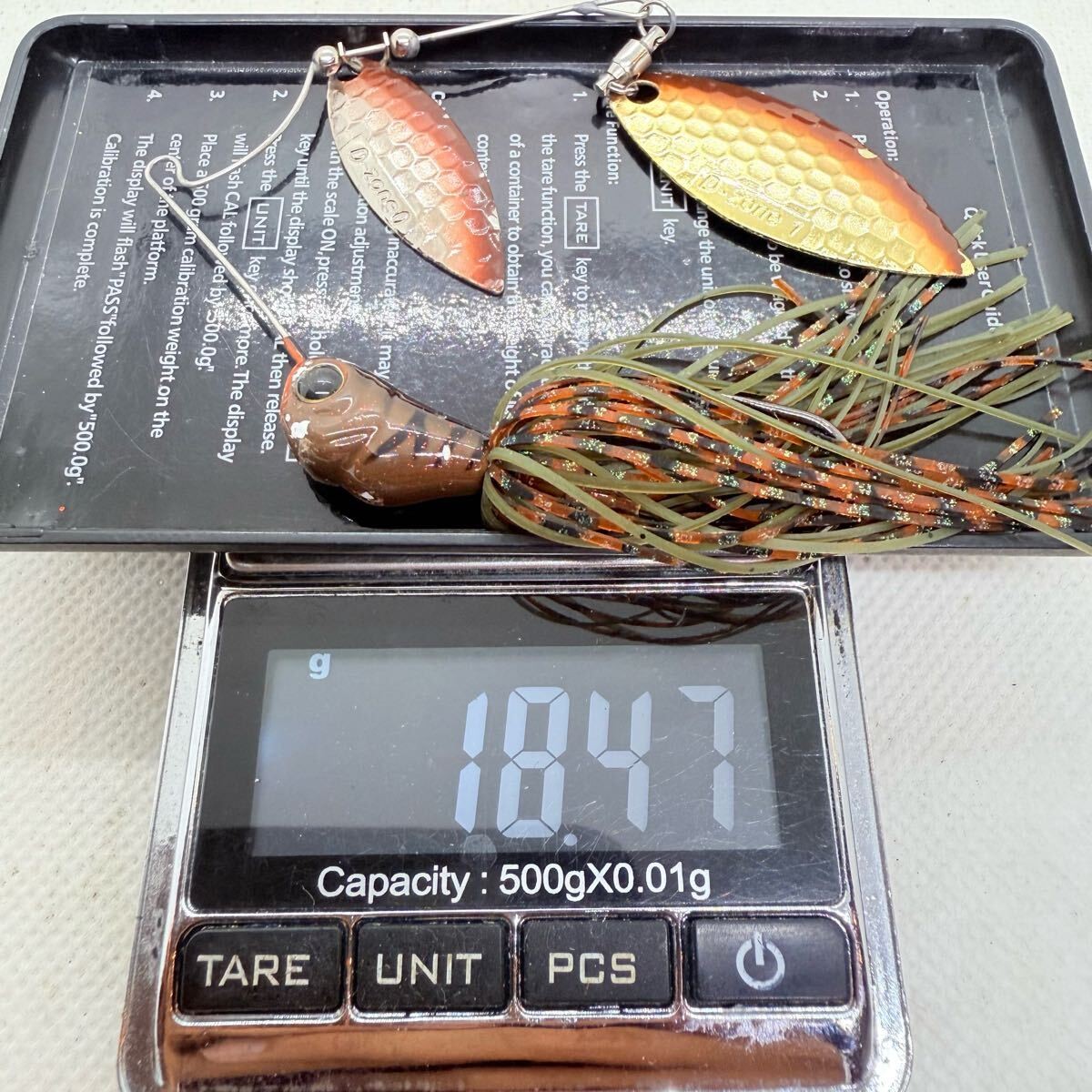 EERGREEN O D-ZONE Spinnerbait 6 set Actual measurement 17g/18g ⑥209 - Image 5