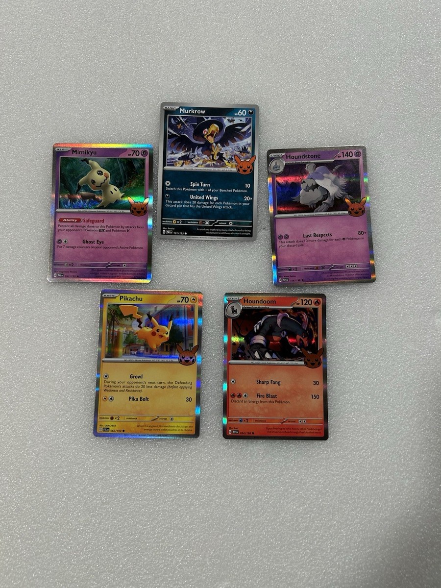 gemstone pokemon card list Pokemon - Trick or Trade - Halloween 2023 Mini Set - Complete 30 Card lot -  Gengar - Mimikyu main image 0