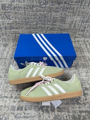 Größe 6 - Adidas Samba x Molly Mae Matcha grün weiß pink KH8706