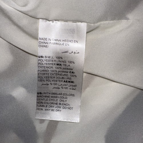 Chico’s Pleated Skirt Black/White/Brown - Lined - Zipper/Button - XL/16 - NWT - Picture 8 of 9