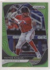 2020 Panini Prizm Tier II Lime Green Prizm 3/125 Victor Robles #182 u6m