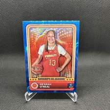 2024 Topps Chrome McDonald’s Mearah Oneal Blue Lava /75 All Star