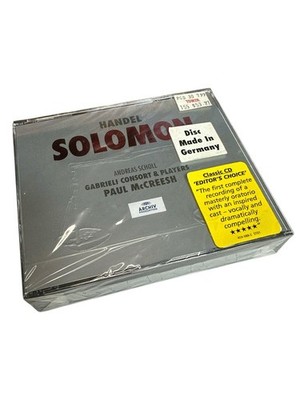 Handel - Solomon / A. Scholl, Dam-Jensen, Hagley, Bickley, Gritton, Agnew, Har..