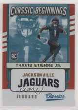 2021 Panini Classics Classic Beginnings Red 21/50 Travis Etienne Jr #CB-TE 9o3