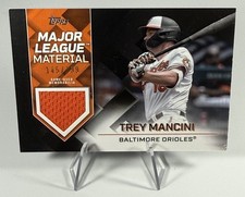 2022 Topps Series 2 - Major League Materials Trey Mancini #MLM-TM (MEM) Black