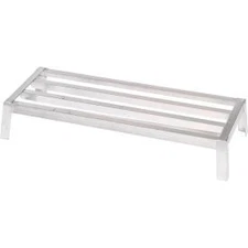 PVI DR1824-8 Aluminum Dunnage Rack 24""W x 18""D x 8""H Prairie View Industries