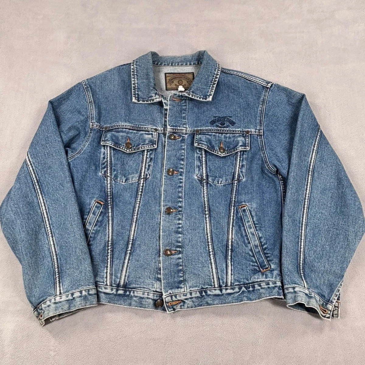 Armani Jeans Denim Coats, Jackets & Vests for Men for Sale - Shop