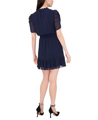 msk ruffled ruched sheath dress Msk Ruffled Ruched Sheath Dress - Periwinkle