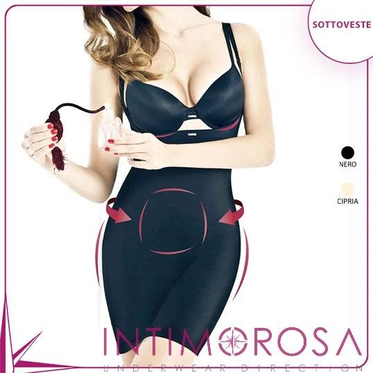 Sottogonna Sottoveste Da Donna Antistatica – Con Pizzo, Colori: Nero, Bianco, Rosa, Crema - 6