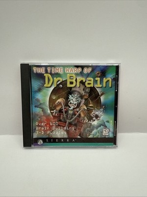Time Warp of Dr. Brain (PC, 1996)  CD Rom Game