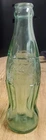 Vintage Green Glass Embossed Coca Cola Bottle Houston Texas TX 6 FL OZ