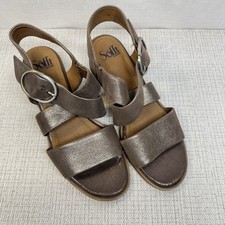 SOFFT Coryn Mauve Bronze Metallic Strappy Comfort Leather Sandals 8M