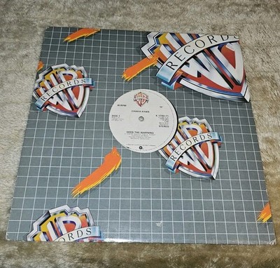 EX-/EX. CHAKA KHAN Heed the Warning. Vinyl 12'' Single. Warner Records K17793T