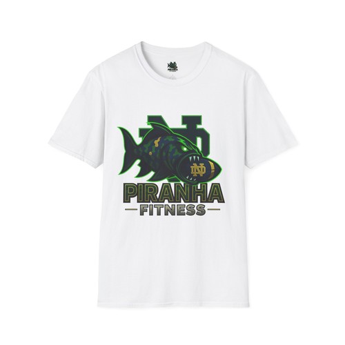 Piranha Fitness Fighting Irish T-Shirt, College Football Workout Gear, Unisex