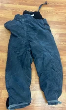 Gebuine  WWII US NAVY BLUE COLD WEATHER NXsx 27320 OVERALLS COVERALLS BIB XL