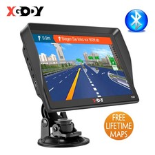 XGODY 9 Zoll Navigationsgerät 56 Routenberechnung mit Länderkarten Intelligente