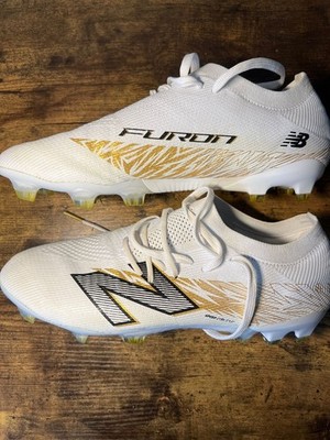 New Balance Furon Elite V8 FG Fußballschuhe Weiß EU 42,5   Top Zustand