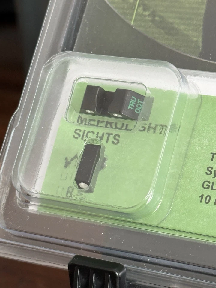 Meprolight TRU-DOT SURE SHOT Tritium Night Sight Set ML-10222 Glock 10MM .45 ACP - Image 3 of 4