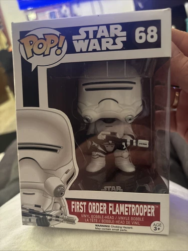 Funko Pop Star Wars #68 First Order Flame Trooper ~ New
