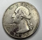1964 Washington Quarter T12