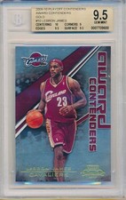 LEBRON JAMES 2009-10 Playoff CONTENDERS Award CONTENDERS Gold /100 BGS 9.5 Pop 1