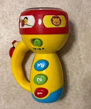 VTech Spin & Learn Color Flashlight - Yellow Open Box