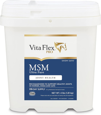 MSM Ultra Pure Joint Supplement for Dogs, Horses & Cats, 4 Pounds   MSM Suppleme
