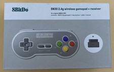 NEW IN BOX 8BitDo SN30 Super Famicom controll...