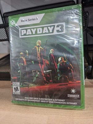 PayDay 3 Xbox Series X NEW SEALED Pay Day Three. Brand New Sealed D6