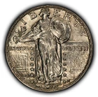 1926 25c Standing Liberty Silver Quarter - AU/UNC - SKU-B5561