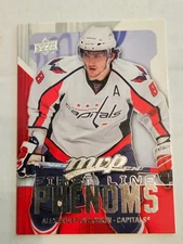 Alexander Ovechkin - 2008-09 Upper Deck MVP First Line Phenoms Insert Card