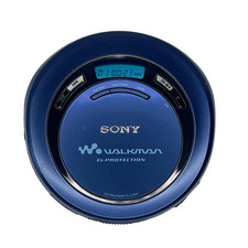 Sony CD Walkman D-EJ621 Portable CD Player Blue G-Protection VIDEO