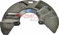 Metzger Spritzblech, Bremsscheibe Vorderachse Links FüR VW