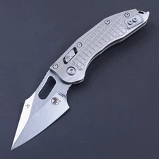 2025 New Titanium Handle Axis Lock Survival Outdoor Camping Pocket Edc Knife