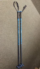 LEKI Pitch Back Blue/Black Ski Poles 110cm