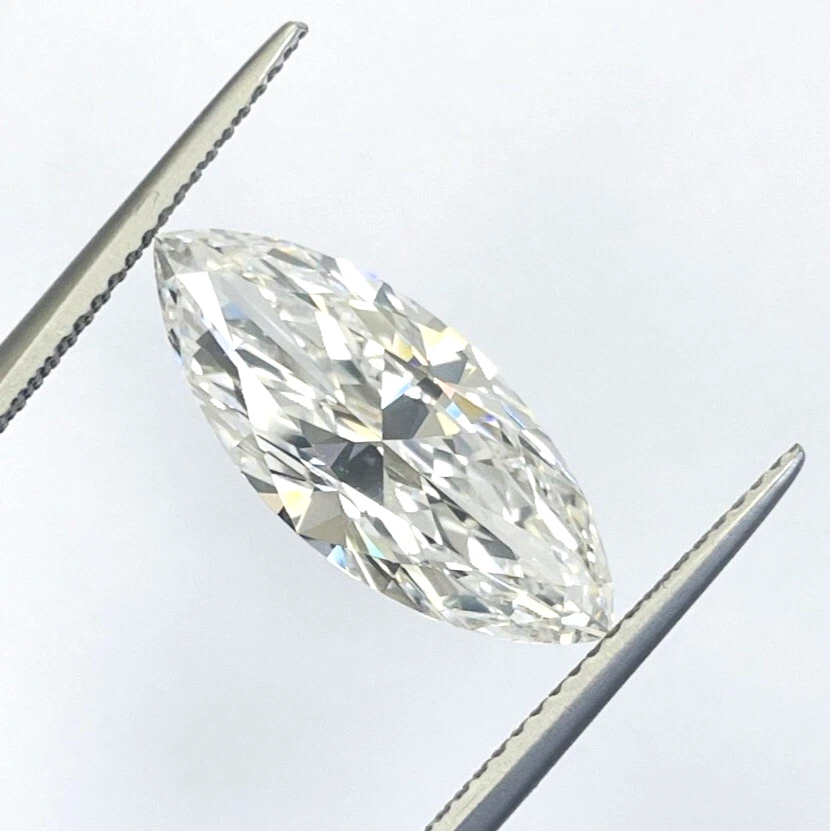 GIA Certified 5.03 Ct Natural Marquise Cut Diamond F VVS2 - Image 4 of 4