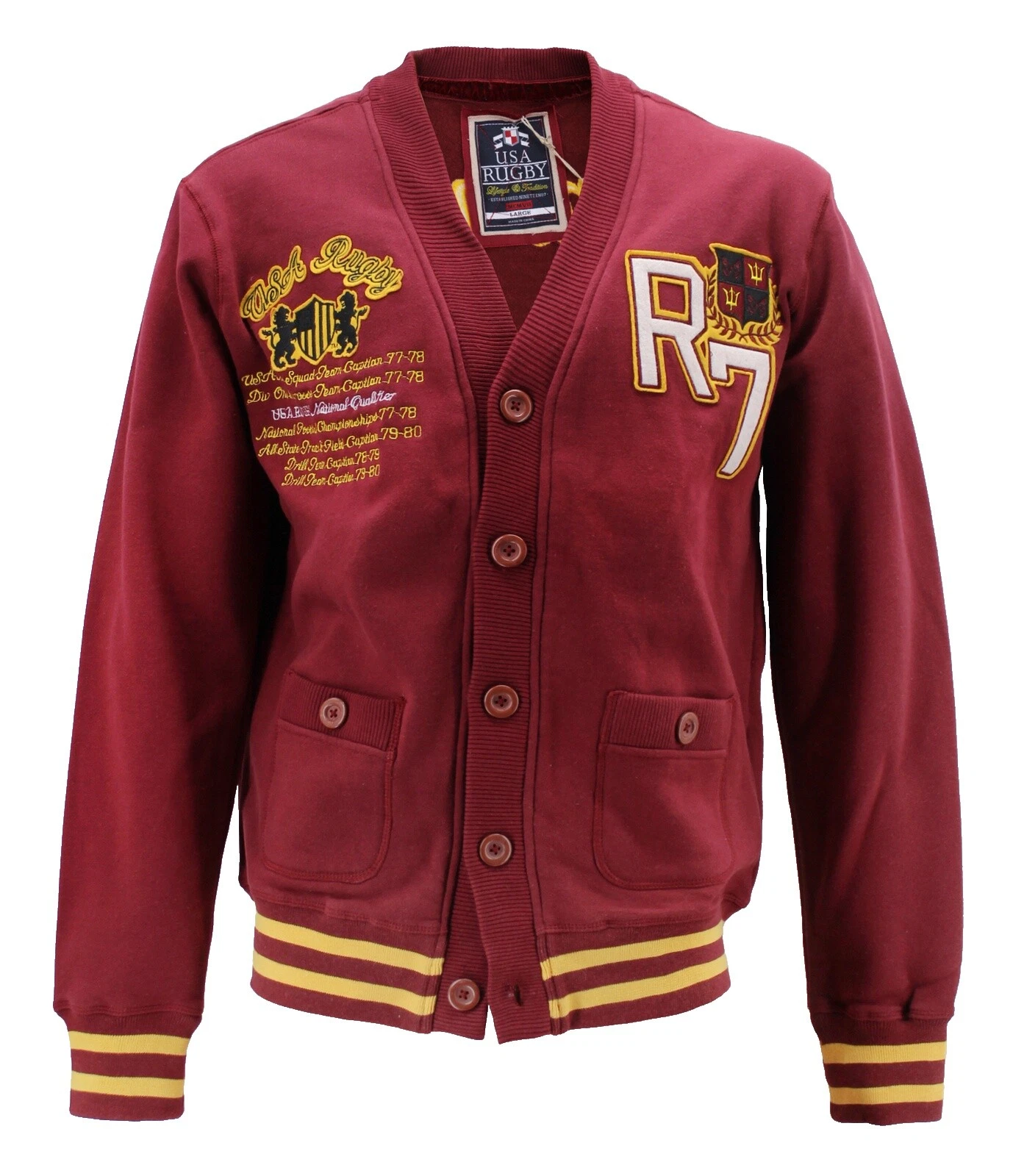 Roupas Rugby Tamanho Regular para Homens